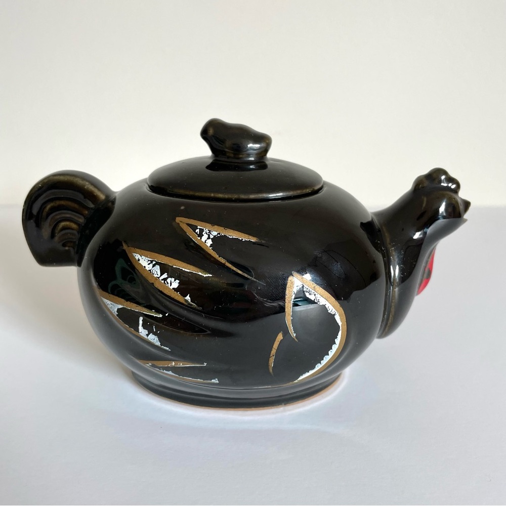 Vintage Japanese Chicken Teapot